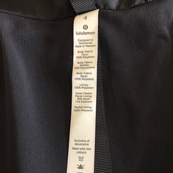 Lululemon lightweight black rain jacket - Picture 5 of 10